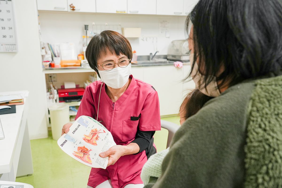 0歳から18歳までを対象にした小児耳鼻咽喉科